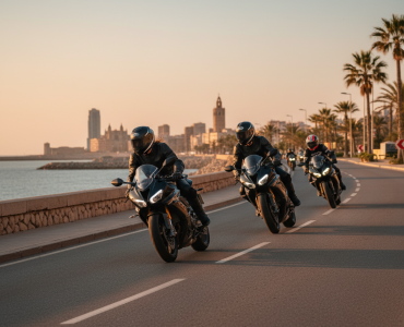 Precaución en la Costa: La DGT y la seguridad de los motoristas en Valencia