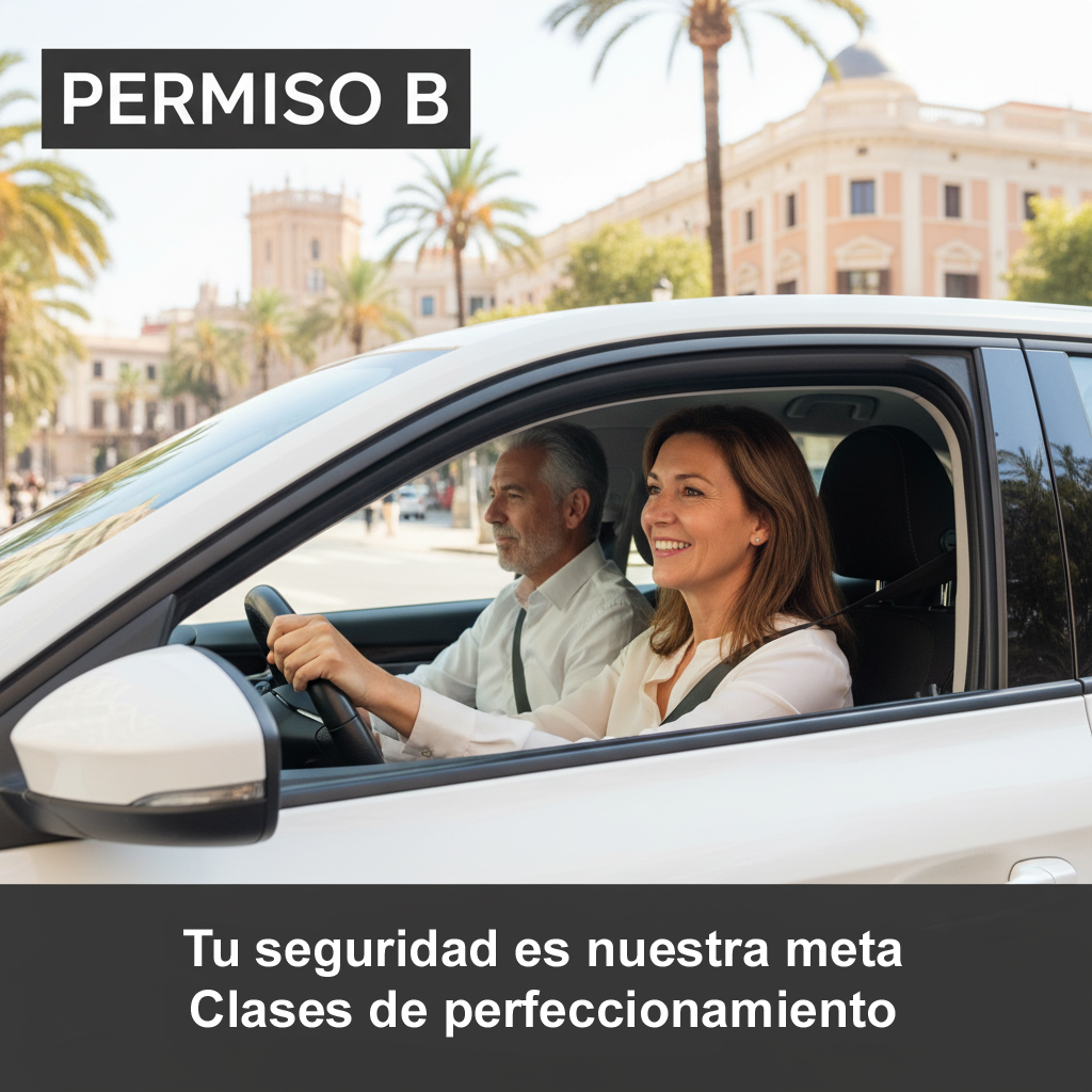 Prácticas de perfeccionamiento: Permiso B